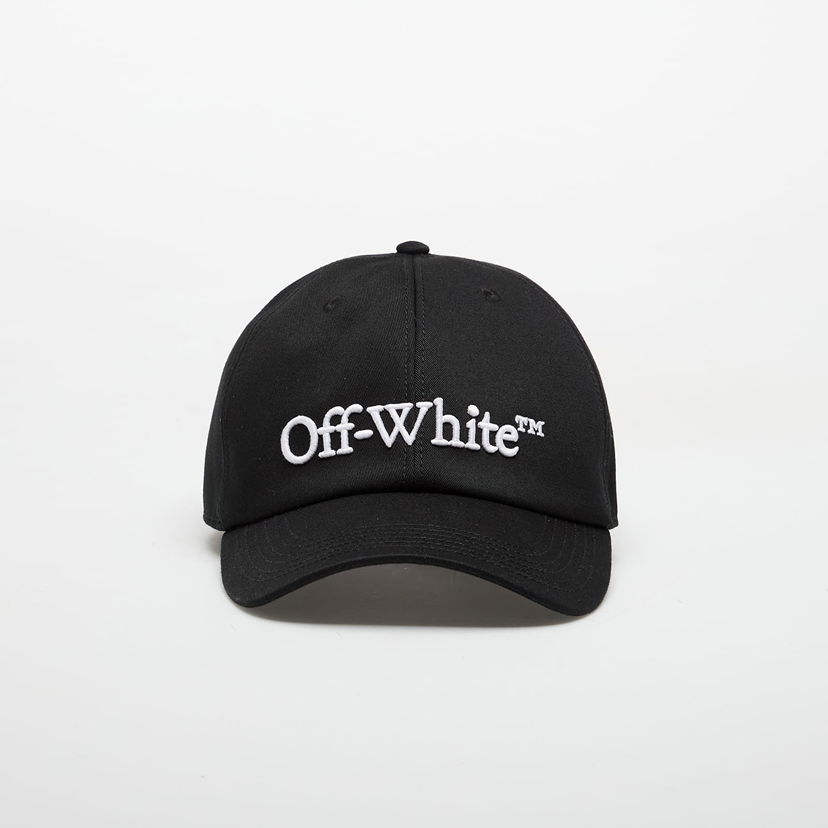Kapa Off-White Off-White Bookish Baseball Cap Črna | OMLA04AC99FAB0011001