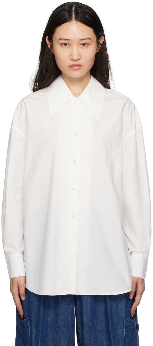 Srajce YMC YMC Lena Shirt Bela | Q2WAK