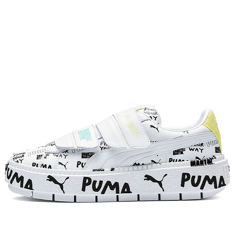 Superge in čevlji Puma Shantell Martin x Platform Trace Strap Bela | 366533-01