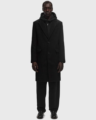 Plašči AMI Two Button Overcoat Black Črna | HCO010-WV0049-001, 1