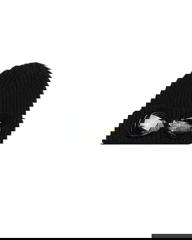 Beanie C.P. Company C.P. Company Goggle Beanie Črna | RFCMAC742A005509A, 3
