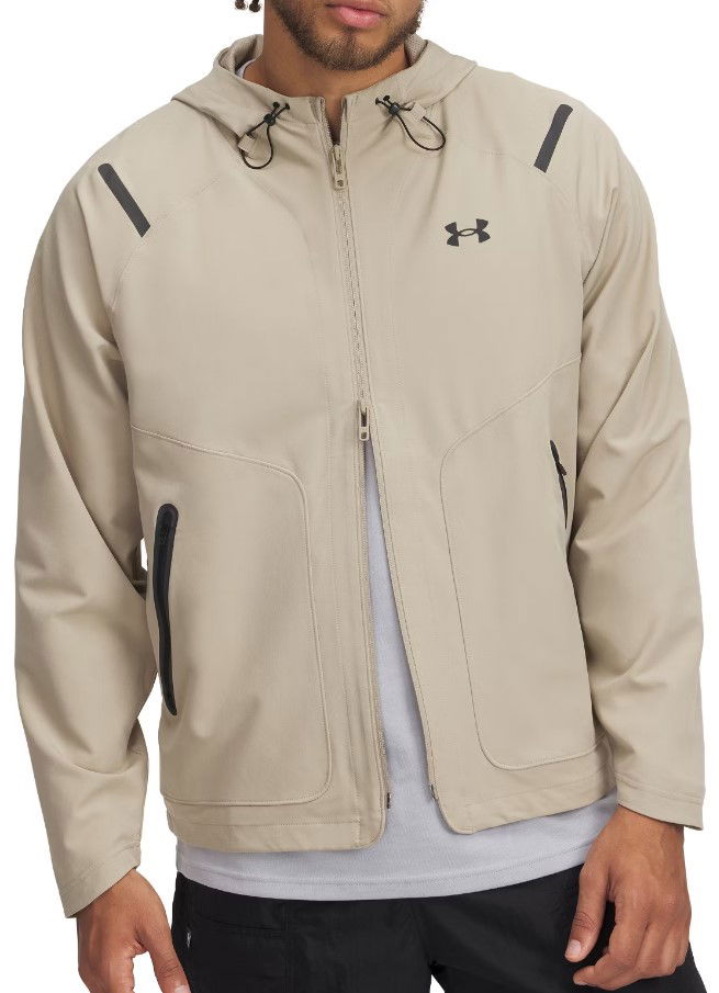 Jakna Under Armour Under Armour Unstoppable Hooded Jacket Bež | 1389354-299