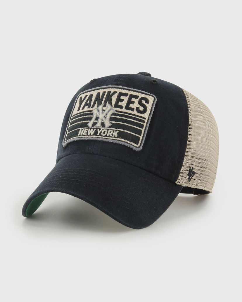 Kapa '47 Brand New York Yankees Four Stroke '47 CLEAN UP Trucker Cap Črna | B-FRSTK17BXP-VB