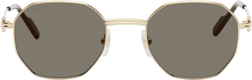 Sončna očala Cartier 'Première' Sunglasses Kovinski | CT0500S-001