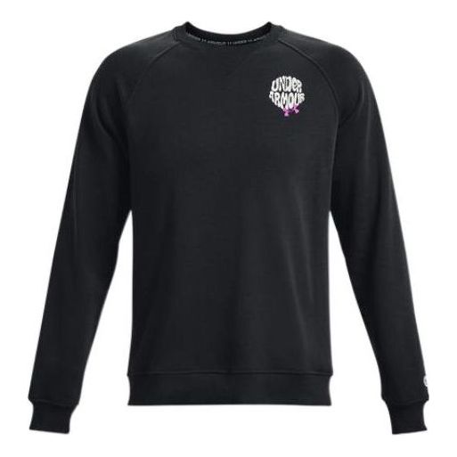 Pulover Under Armour Logo Sweatshirt Črna | 1373837-001