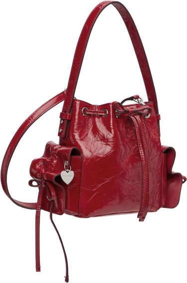 Torbica Acne Studios Acne Studios Multipocket Mini Bucket Bag Rdeča | A10467-, 1