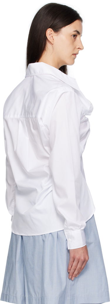 Srajce Charles Jeffrey Loverboy Charles Jeffrey LOVERBOY Ruffle Shirt Bela | 52070202, 2