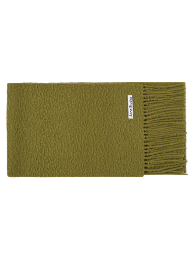 Šala Acne Studios Vargo Boiled Wool Scarf Zelena | CA0283-AB7