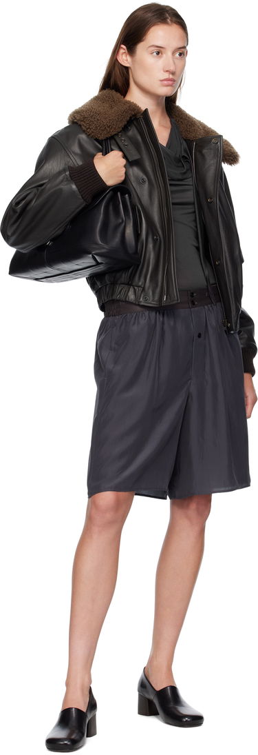 Kratke hlače LEMAIRE Lemaire Soft Shorts Siva | PA1220 LF1459, 3