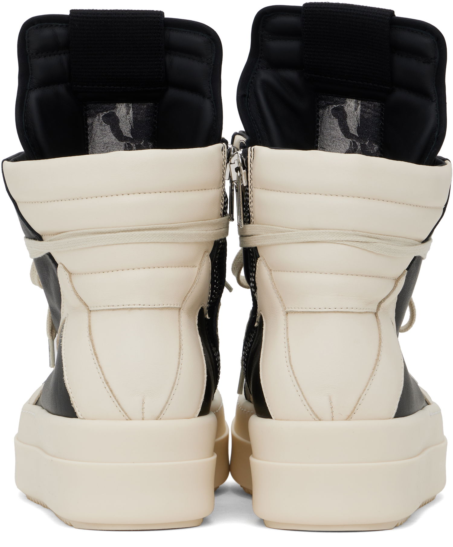 Superge in čevlji Rick Owens Rick Owens Hollywood Mega Bumper Geobasket Črna | RU01E5868 LCO, 1