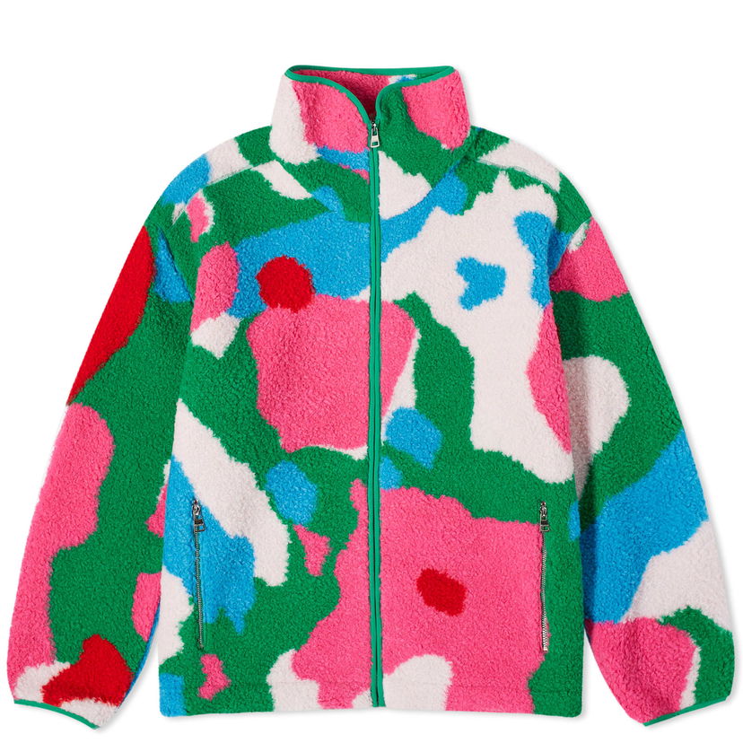 Jakna JW Anderson Graphic Fleece Jacket Večbarvna | JK0294-PG1486-398