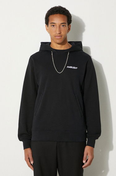 Pulover Ambush Ballchain Hoodie Črna | BMBB001F24FLE0011001, 0