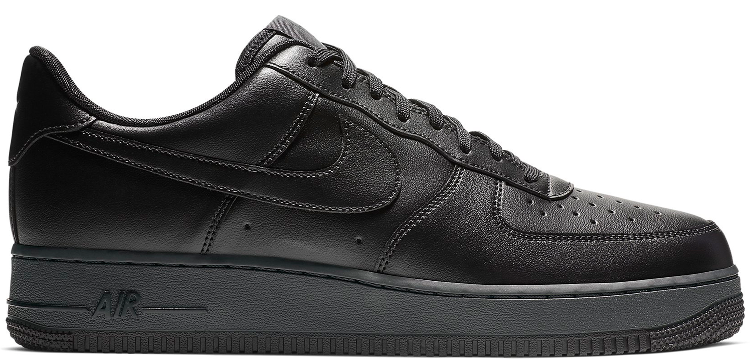 Superge in čevlji Nike Air Force 1 Flyleather Black Črna | BV1391-001, 0