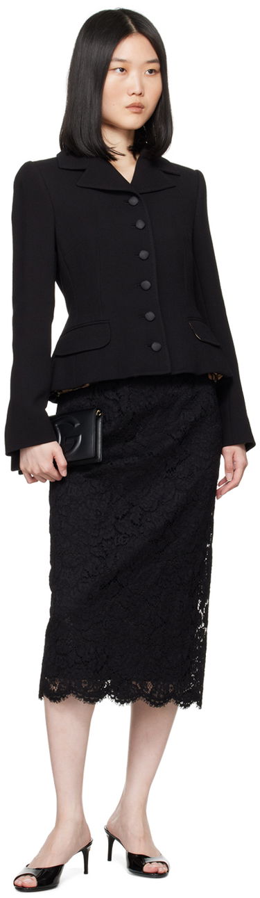 Denarnica Dolce & Gabbana Padded  Jacket Črna | F26AJT GDCL2, 4