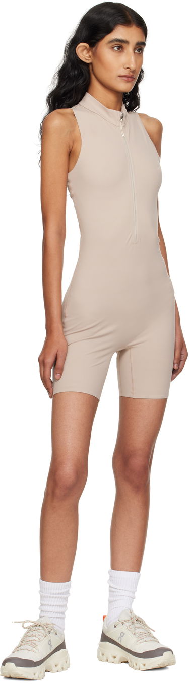 Bodi On Running Zendaya Edition Gloria Sleeveless Mock Neck Bodysuit Bež | 1WF31040603, 3