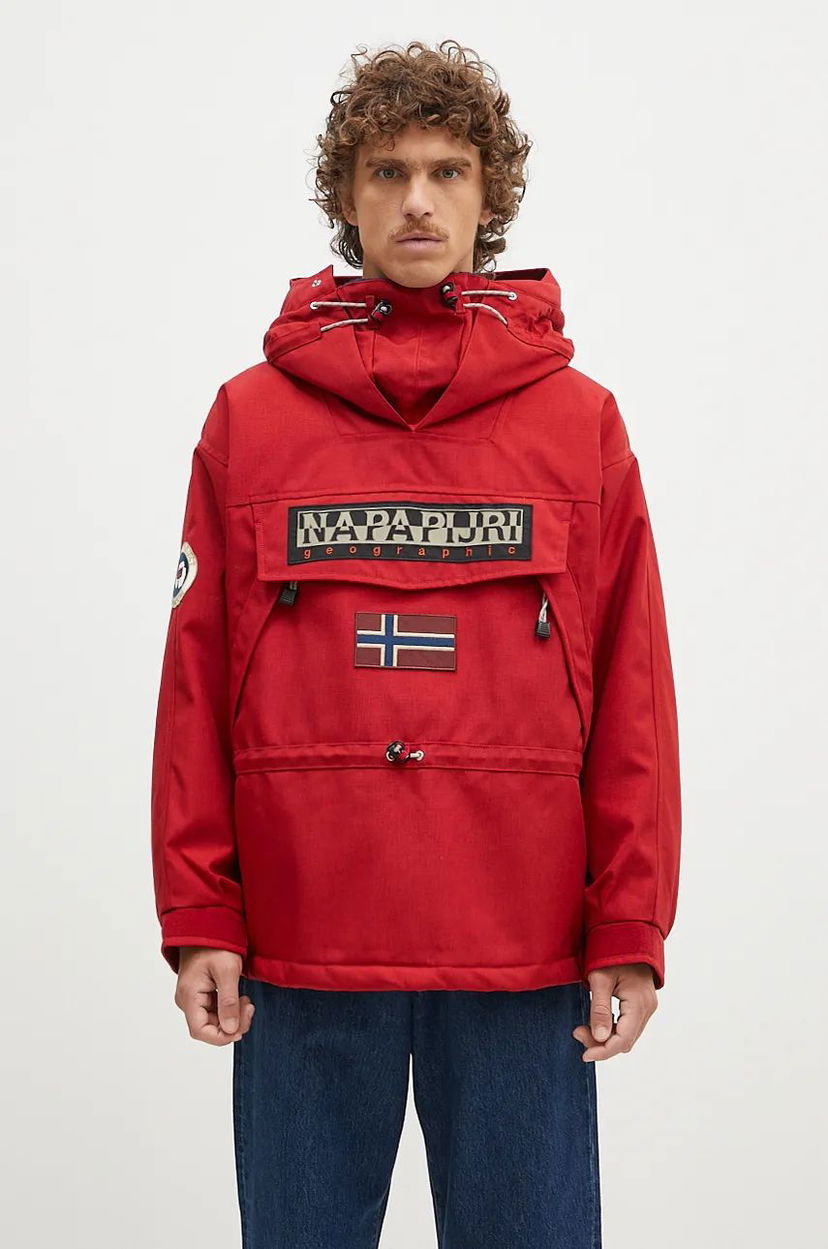 Parka Napapijri Skidoo 1990 Winter Parka Rdeča | NP0A4IK5R1D1