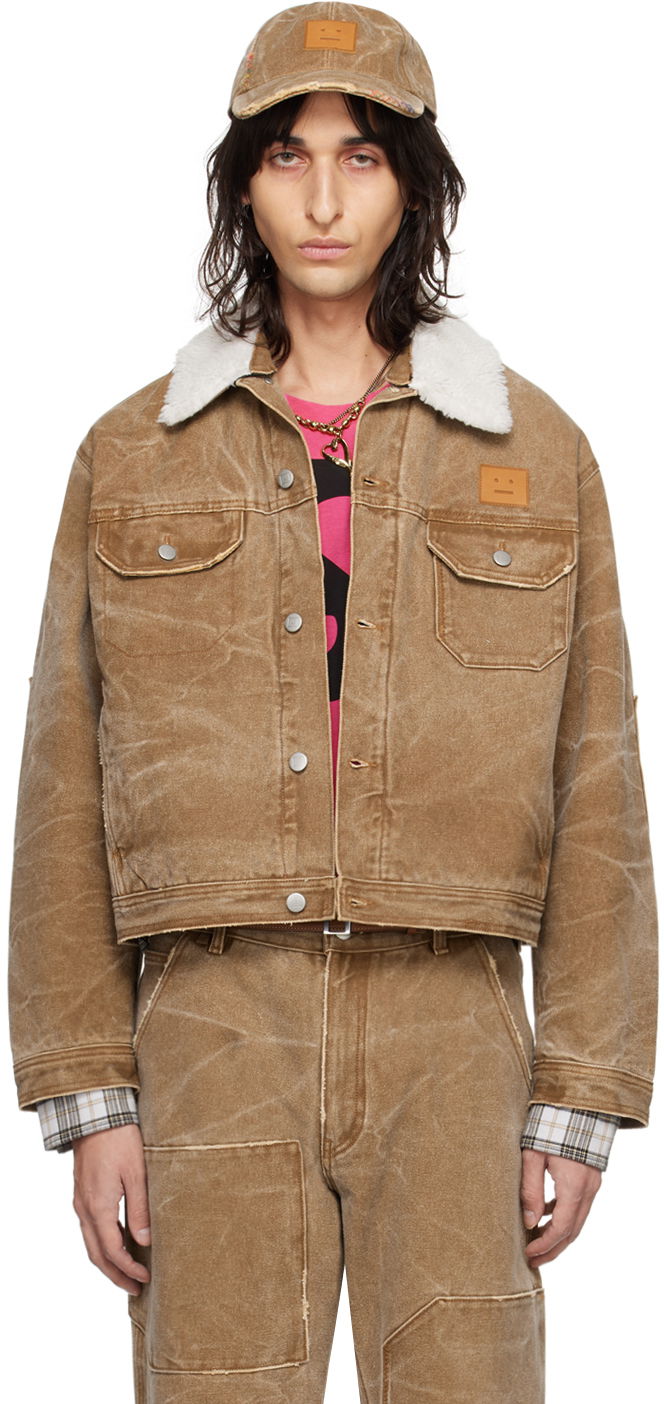 Jakna Acne Studios Padded Jacket Rjava | C90161-