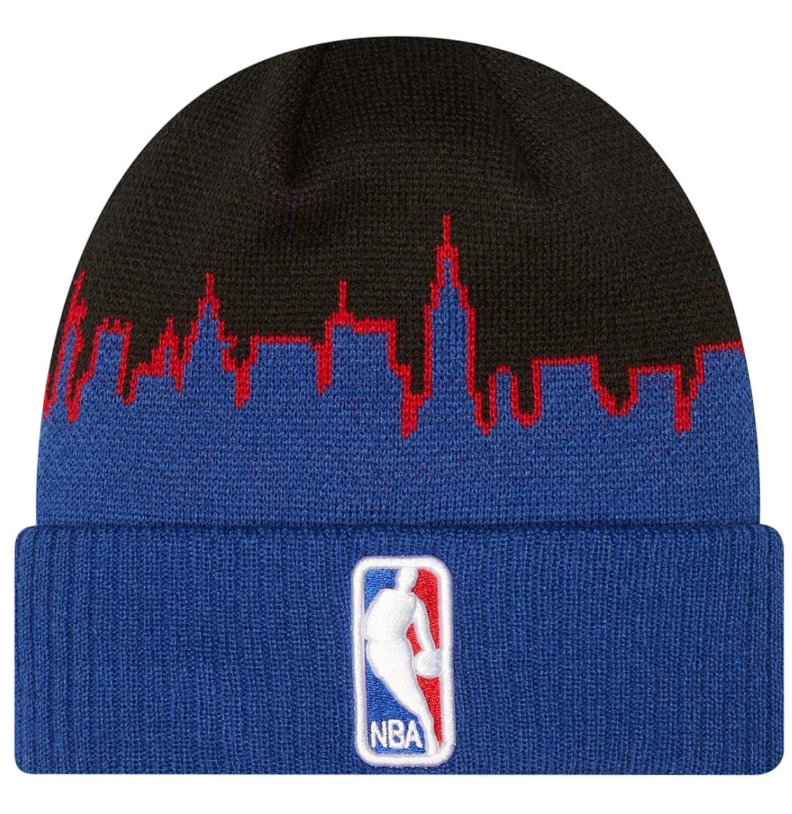 Beanie New Era New Era Logo Tipoff Knit Beanie Modra | 60289681-60289681, 0
