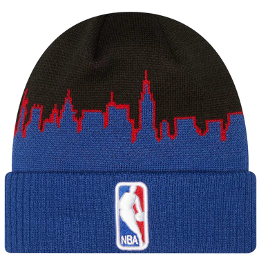 Beanie New Era New Era Logo Tipoff Knit Beanie Modra | 60289681-60289681, 0