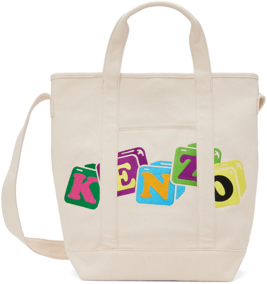 Tote bag KENZO BOKE Boy Strap Tote Bag Bež | FD55SA901F34, 0