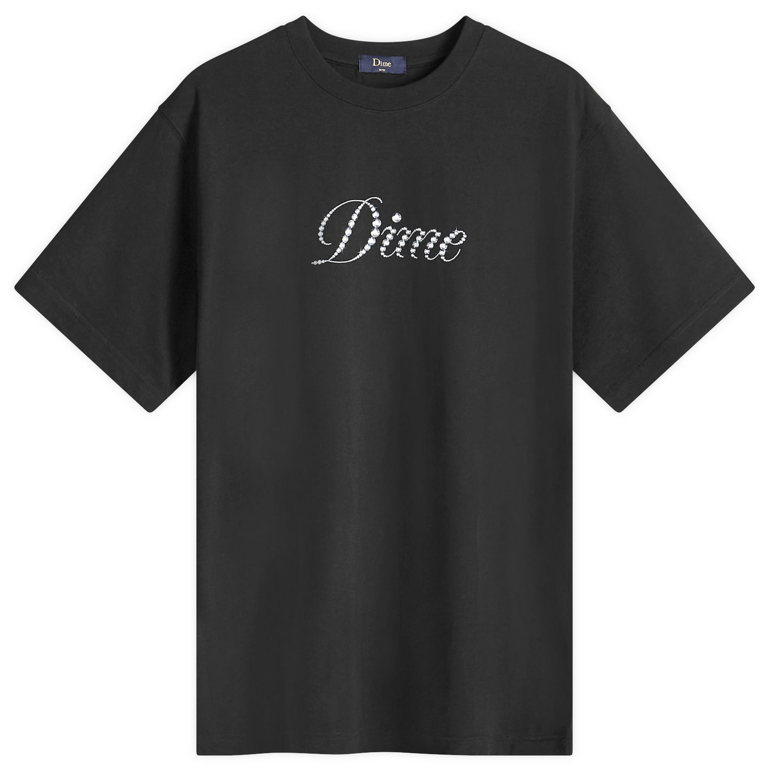 Majica Dime Icy Cursive T-Shirt Črna | DIMESU2434BLK, 0
