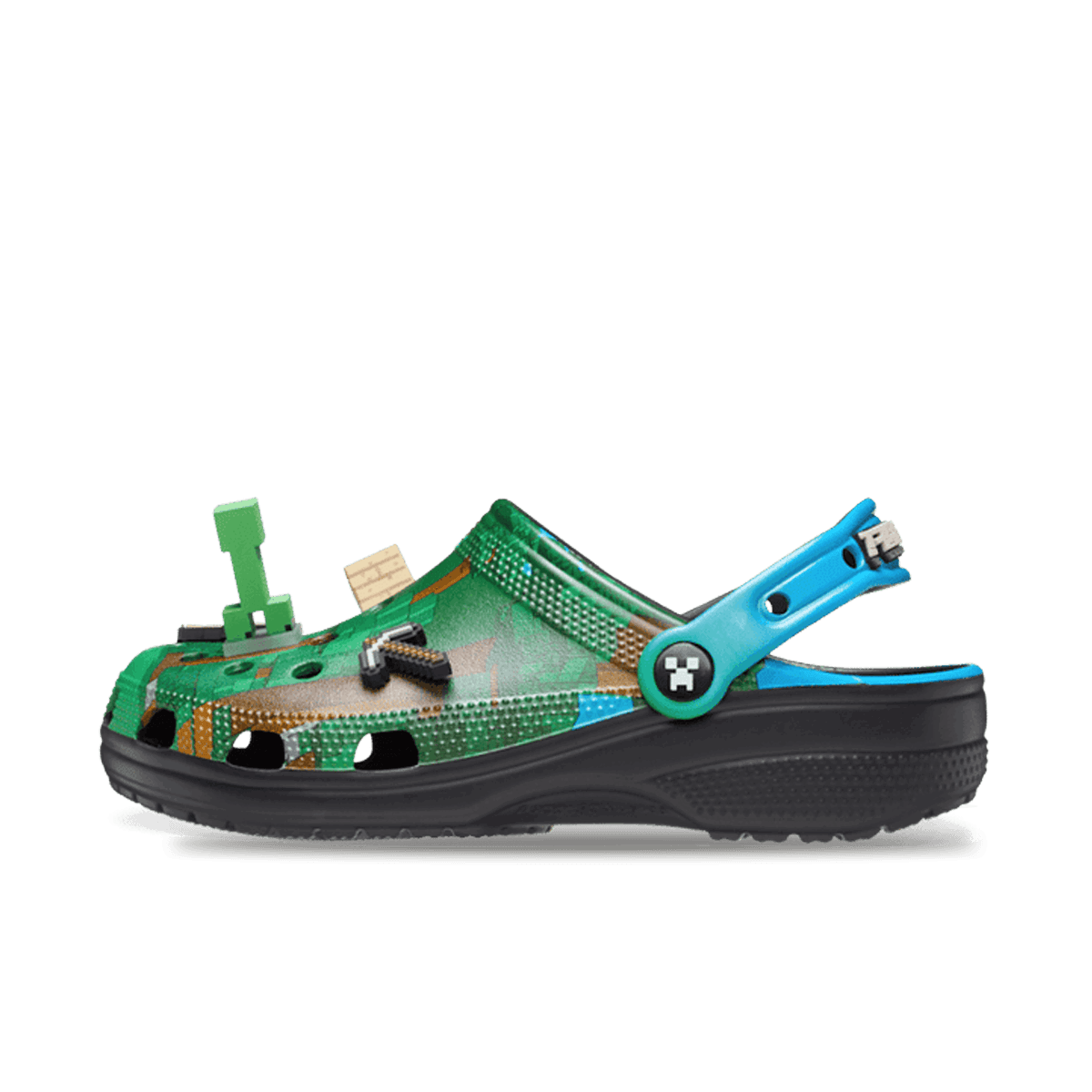 Superge in čevlji Crocs Minecraft x Classic Clog "Dark Forest" Zelena | 210829-90H, 0