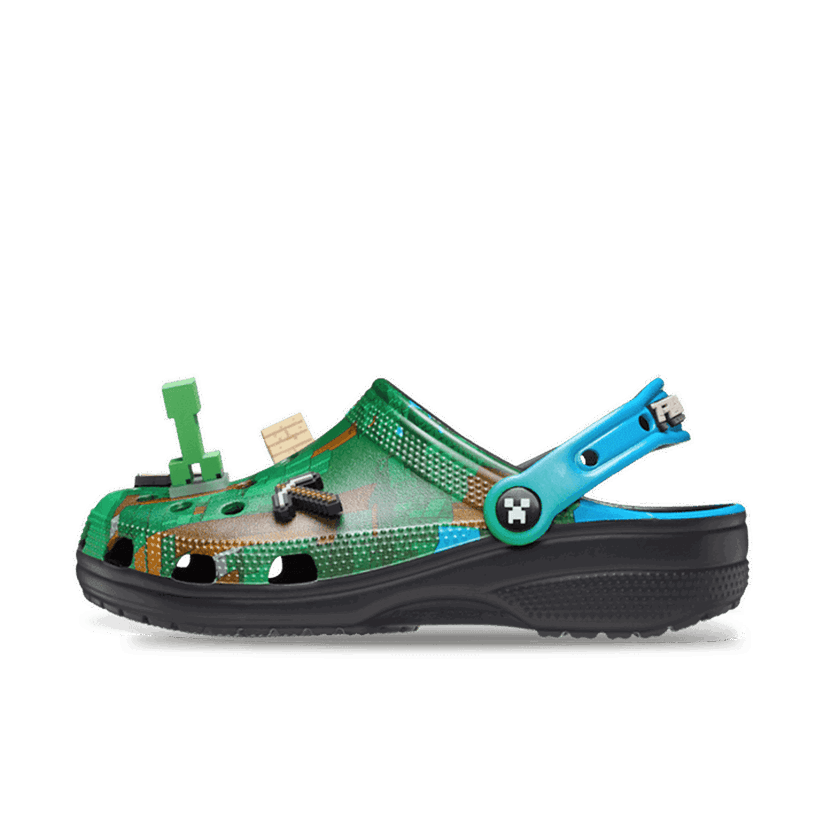 Superge in čevlji Crocs Minecraft x Classic Clog "Dark Forest" Zelena | 210829-90H