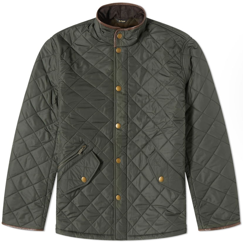 Jakna Barbour Powell Quilt Jacket Zelena | MQU0281GN72