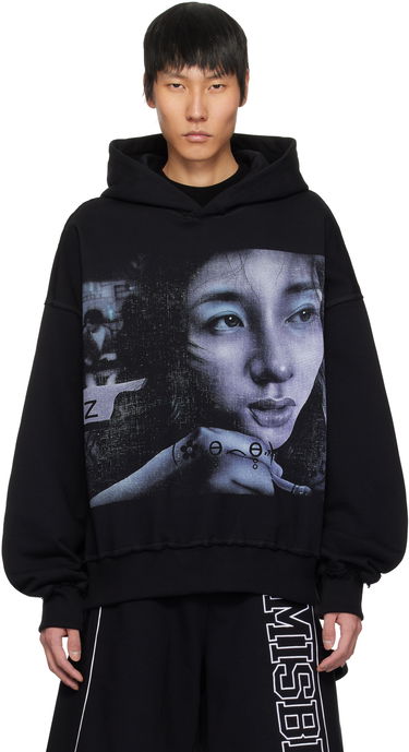 Pulover MISBHV Maciej Kość Edition Exposed Seam Hoodie Črna | 250M209, 0