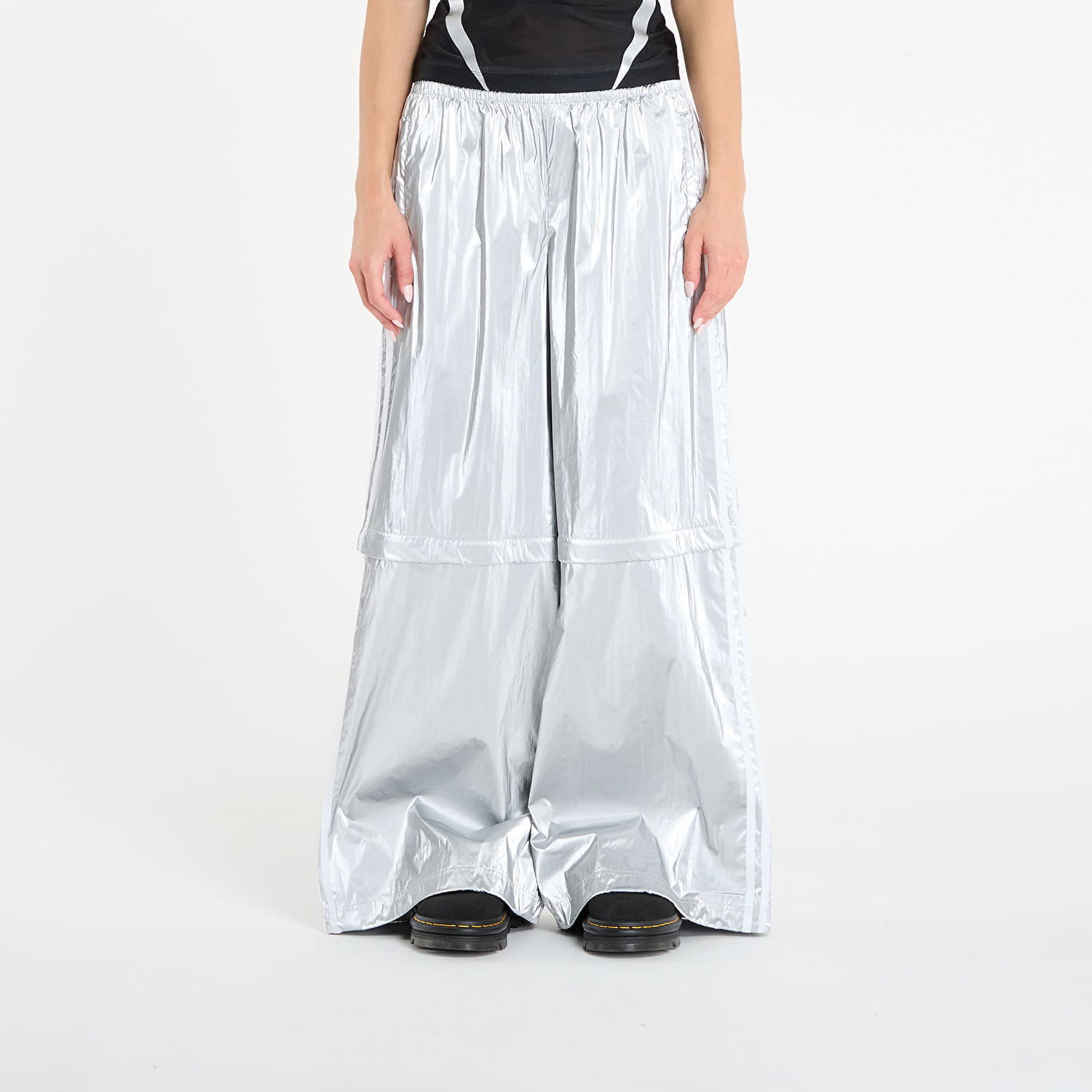 Trenirka adidas Originals Adilenium Season 4 Teamgeist Oversized Track Pants Kovinski | KE9785, 0