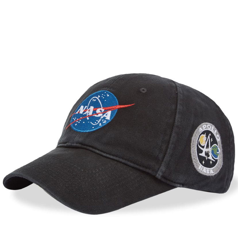 Kapa Balenciaga NASA Space Cap Black Črna | 661600-410B2-1000