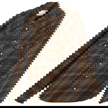 Srajce ISABEL MARANT Isabel Marant Panema Plaid Shirt, Size Large Rjava | 25PCH0225HA-C1I03H-KHBW, 0