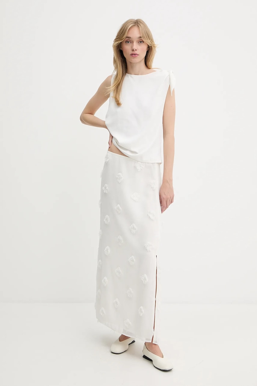 Majica brez rokavov Samsoe Samsoe Samsoe Samsoe Saalbero Sleeveless Top Bela | F25200101, 1