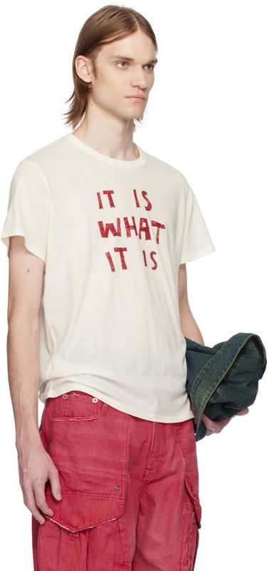 Majica R13 R13 'It Is What It Is' Boy T-Shirt Bela | R13WK001-K122B, 4