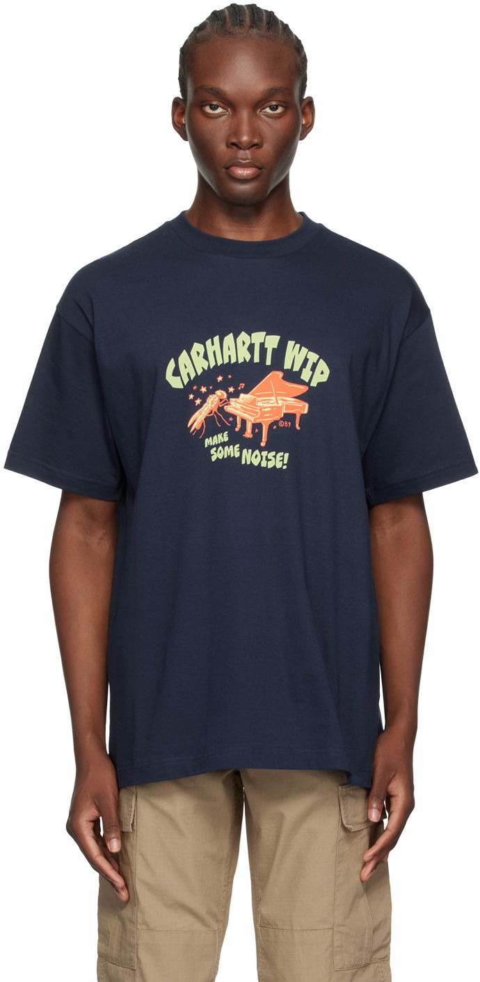 Majica Carhartt WIP Graphic Print Cotton T-Shirt Mornarica | I033666