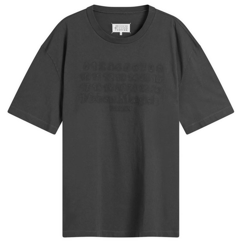 Majica Maison Margiela Maison Margiela Numbers Jersey T-Shirt, Size Large Črna | S50GC0705-S24567-969