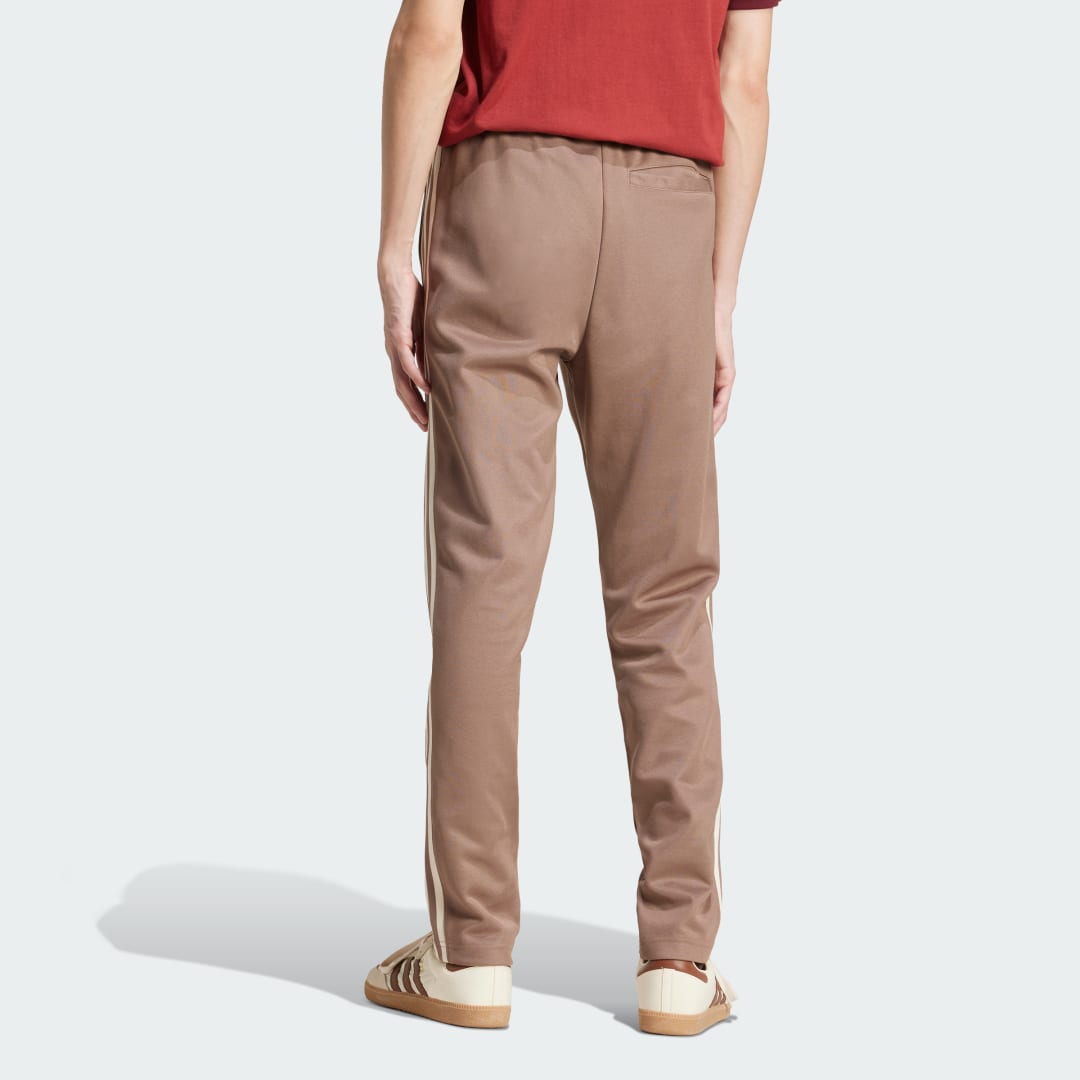 Trenirka adidas Performance Classics Beckenbauer Track Pants Rjava | JP2525, 1
