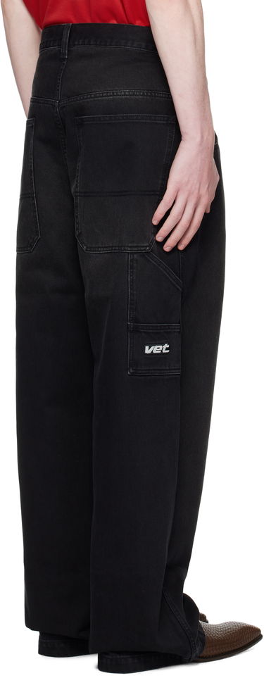 Kavbojke VETEMENTS VETEMENTS Hip-Hop Jeans Črna | UH76DP250B2, 2