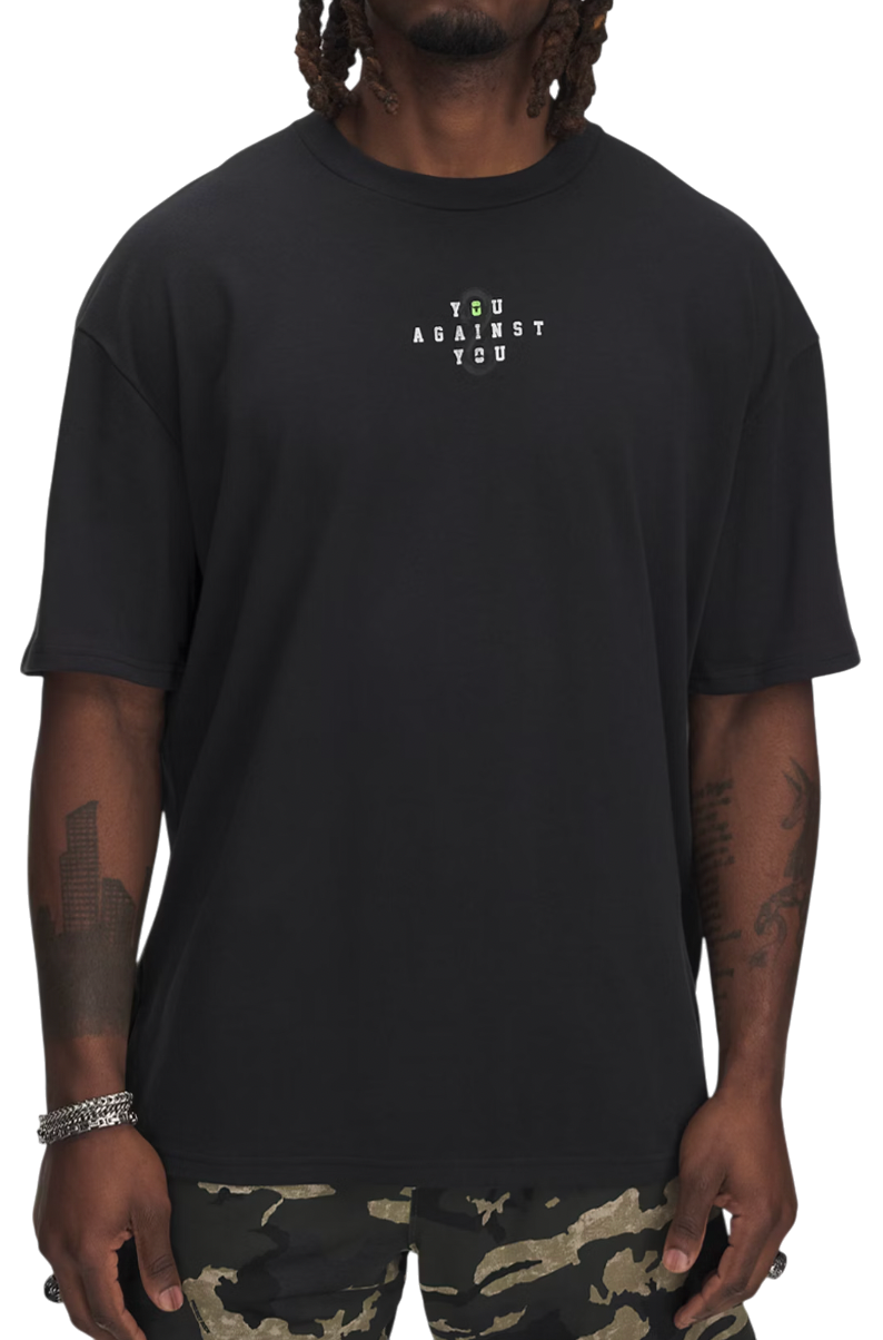 Majica Under Armour Project Rock Heavyweight Short Sleeve T-Shirt Črna | 1389977-001