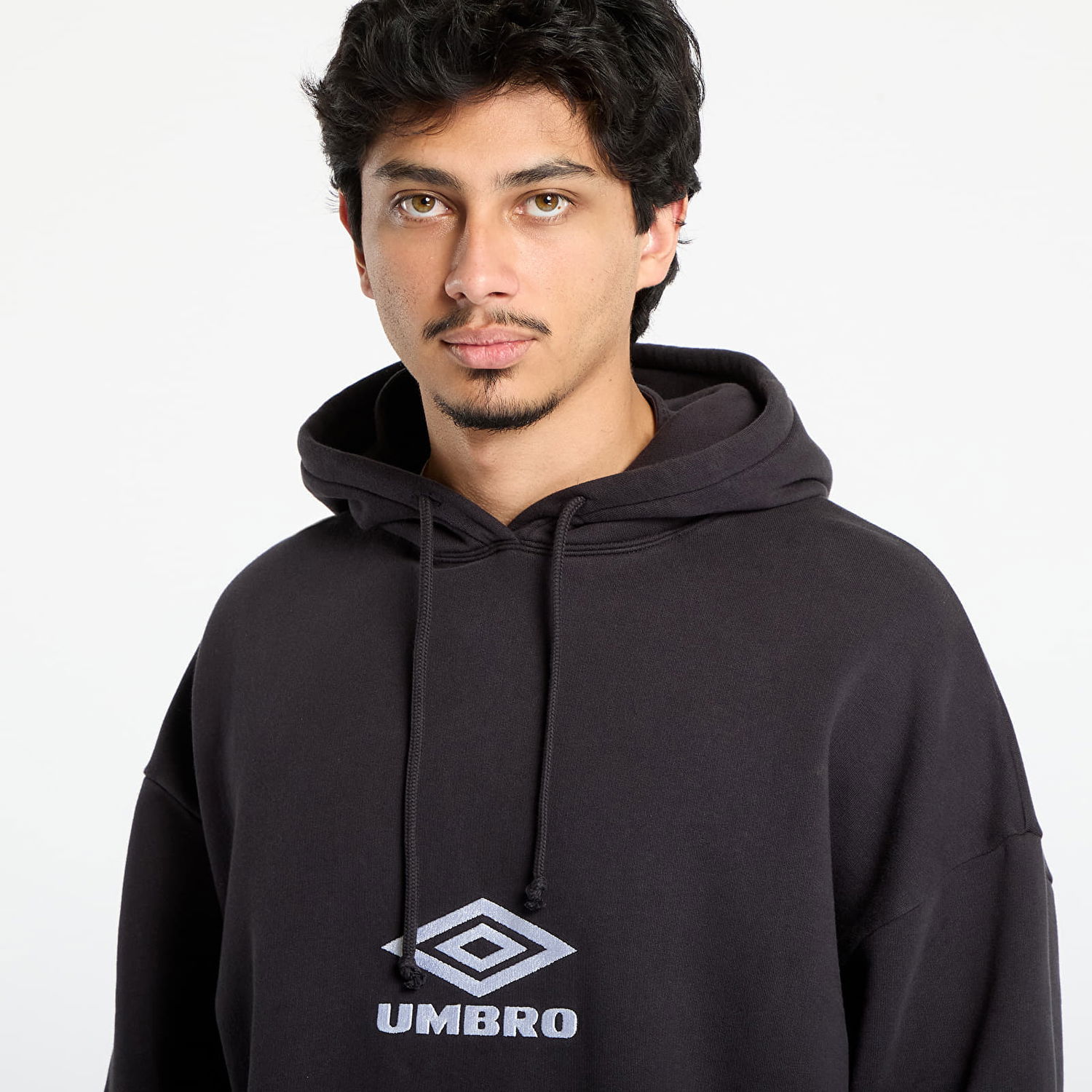 Pulover Umbro Og Logo Mask Hoodie Črna | UBMW0216FA147 BLK0020 New, 1