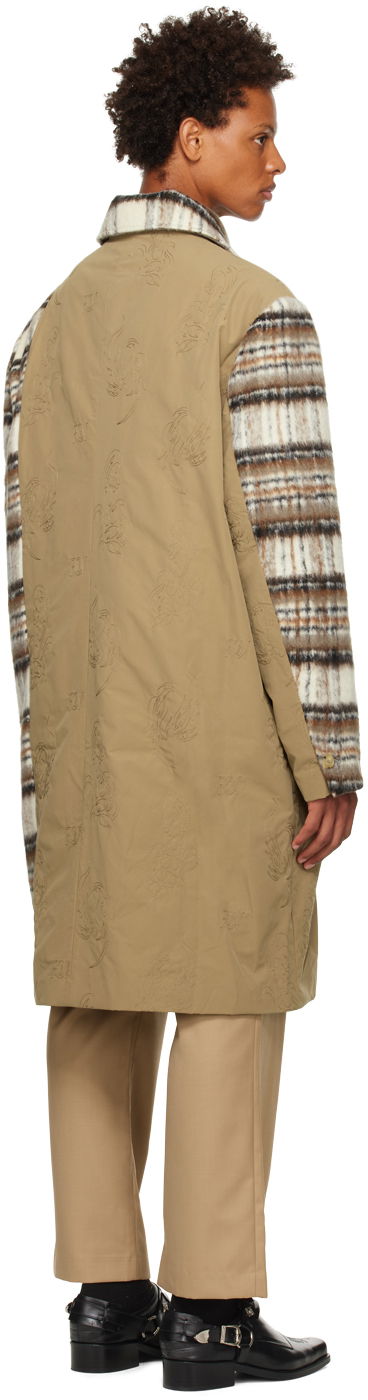 Plašči Feng Chen Wang Feng Chen Wang Phoenix Spliced Coat Večbarvna | FMF14CT08, 2