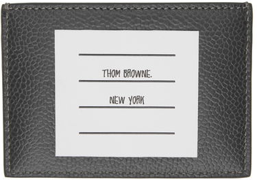 Denarnica Thom Browne Thom Browne Monogram Card Holder Siva | MAW253A-07557, 1
