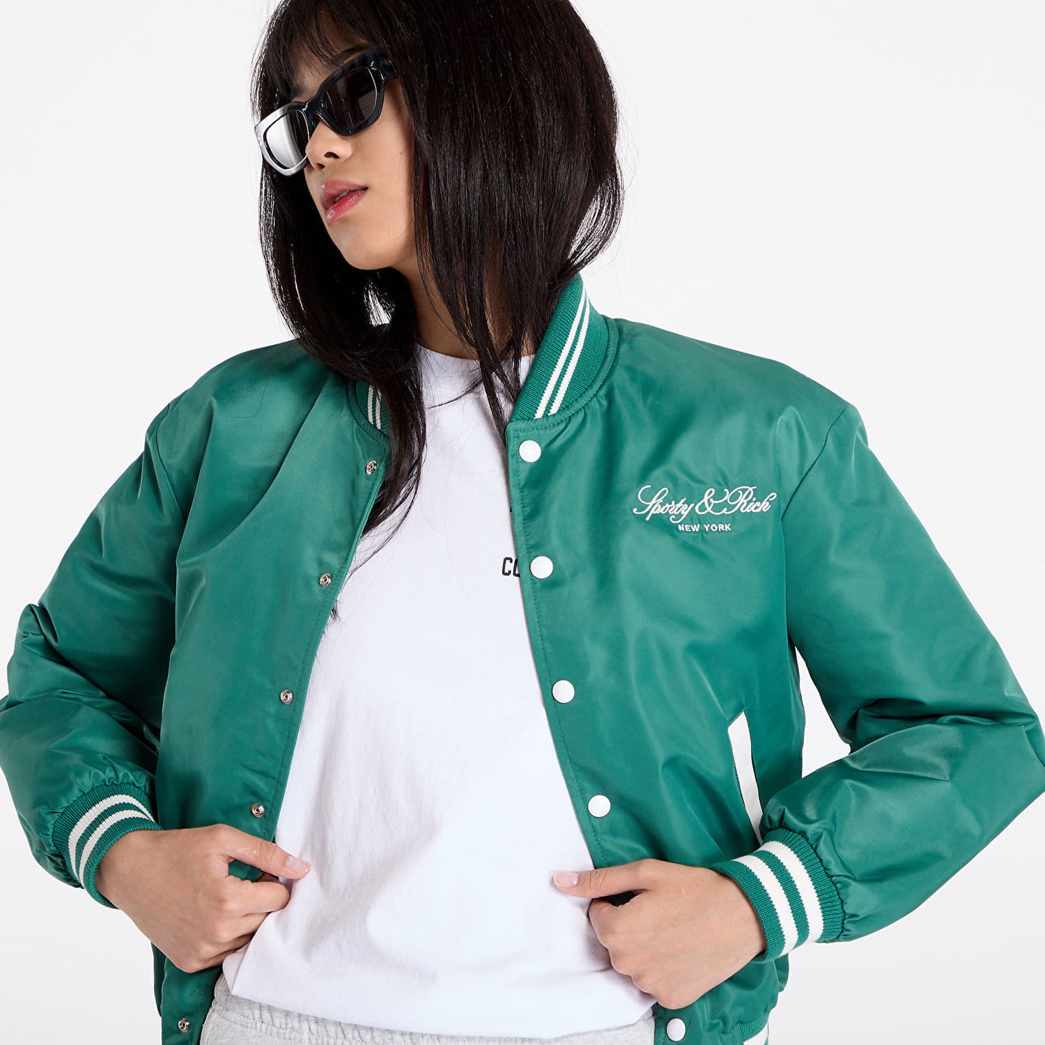 Bomber jakna Sporty & Rich Bomber Jacket Zelena | JA021516232GR03, 1