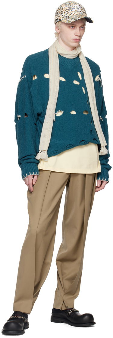Šala ADER ERROR Knitted Tassel Scarf Bež | BMADSSAC0402IV, 2