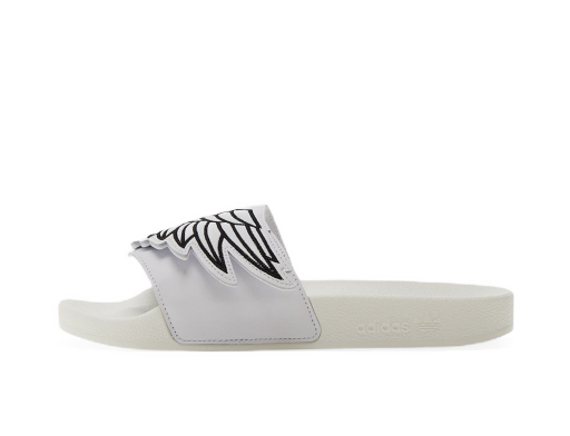 Superge in čevlji adidas Originals Jeremy Scott x Monogram Adilette Bela | GY2505