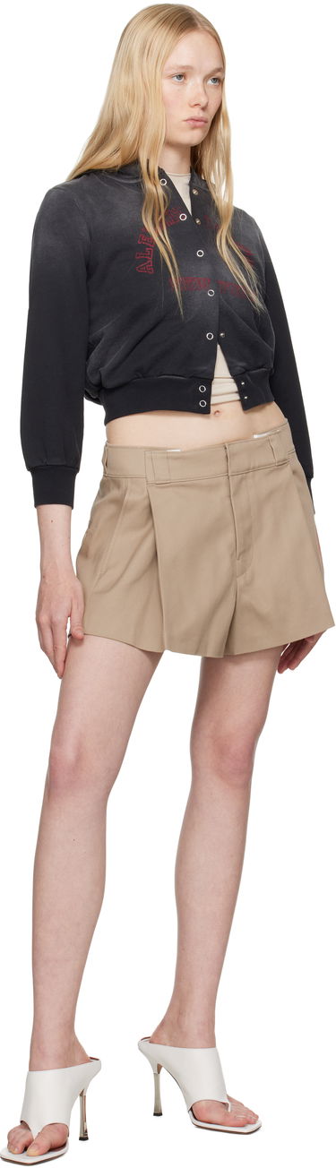 Pleteni pulover Alexander Wang Alexander Wang.t Shrunken Cotton Terry Cardigan Črna | 4CC2251554, 3