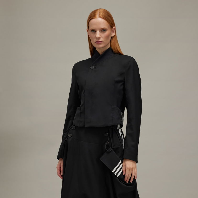 Jakna Y-3 Refined Wool Jacket Črna | IW7459