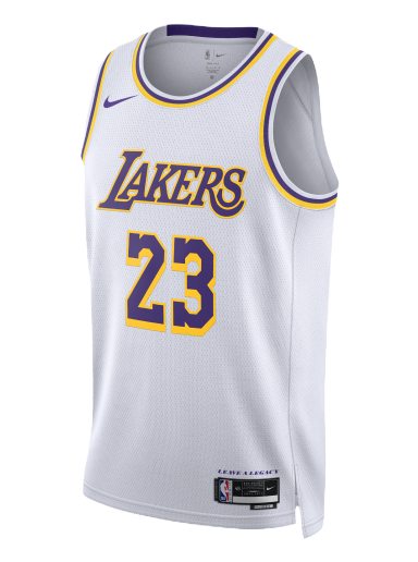 Majica brez rokavov Nike Dri-FIT NBA Swingman Los Angeles Lakers Association Edition 2022/2023 Bela | DN2081-103