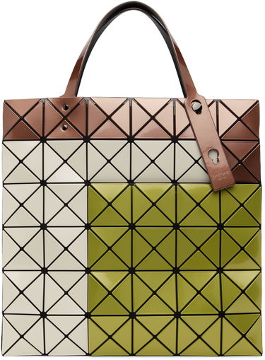 Tote bag BAO BAO ISSEY MIYAKE Geometric Pattern Tote Bag Zelena | BB48AG812, 0