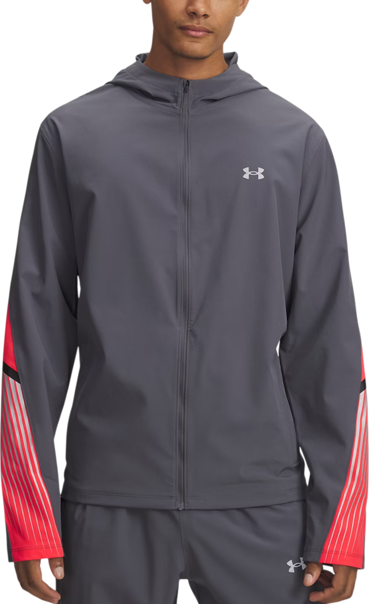 Jakna Under Armour UA Velociti Storm Hooded Jacket Siva | 6005900-025